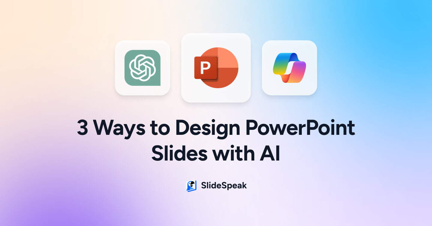 3 Ways to Design PowerPoint Slides with AI