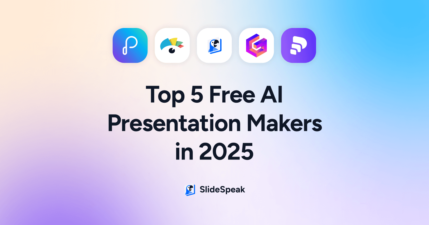 Top 5 Free AI Presentation Makers in 2025