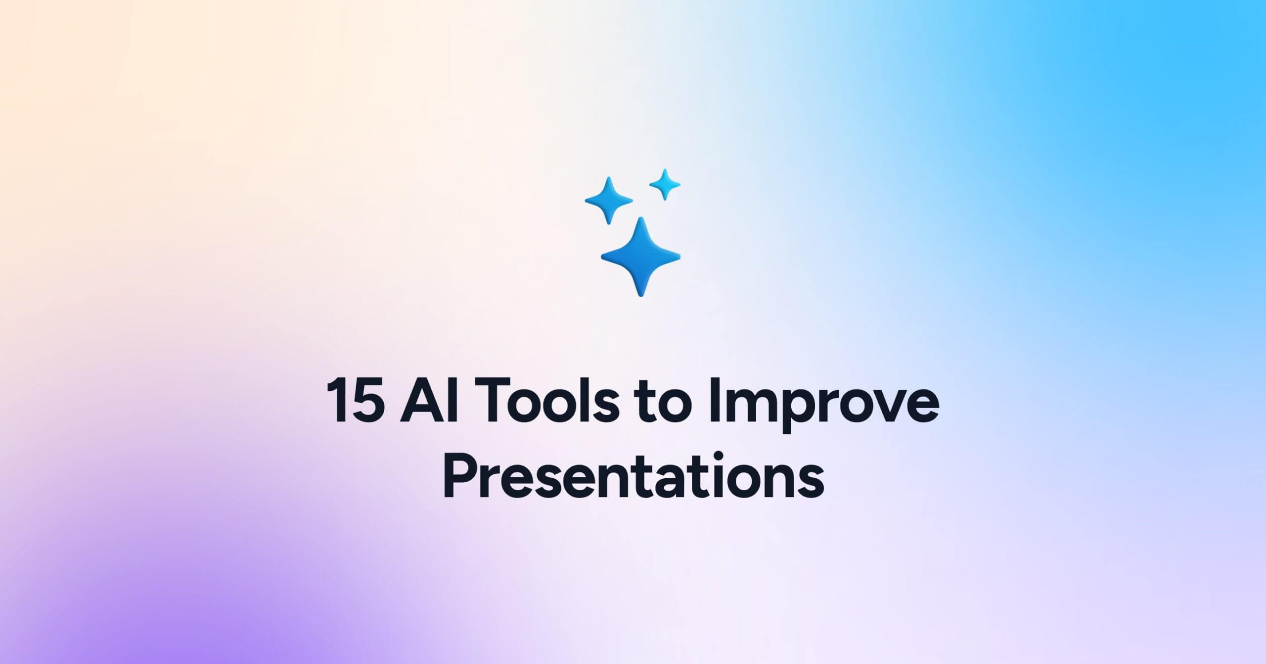 15 AI Tools to Improve Your PowerPoint Presentation
