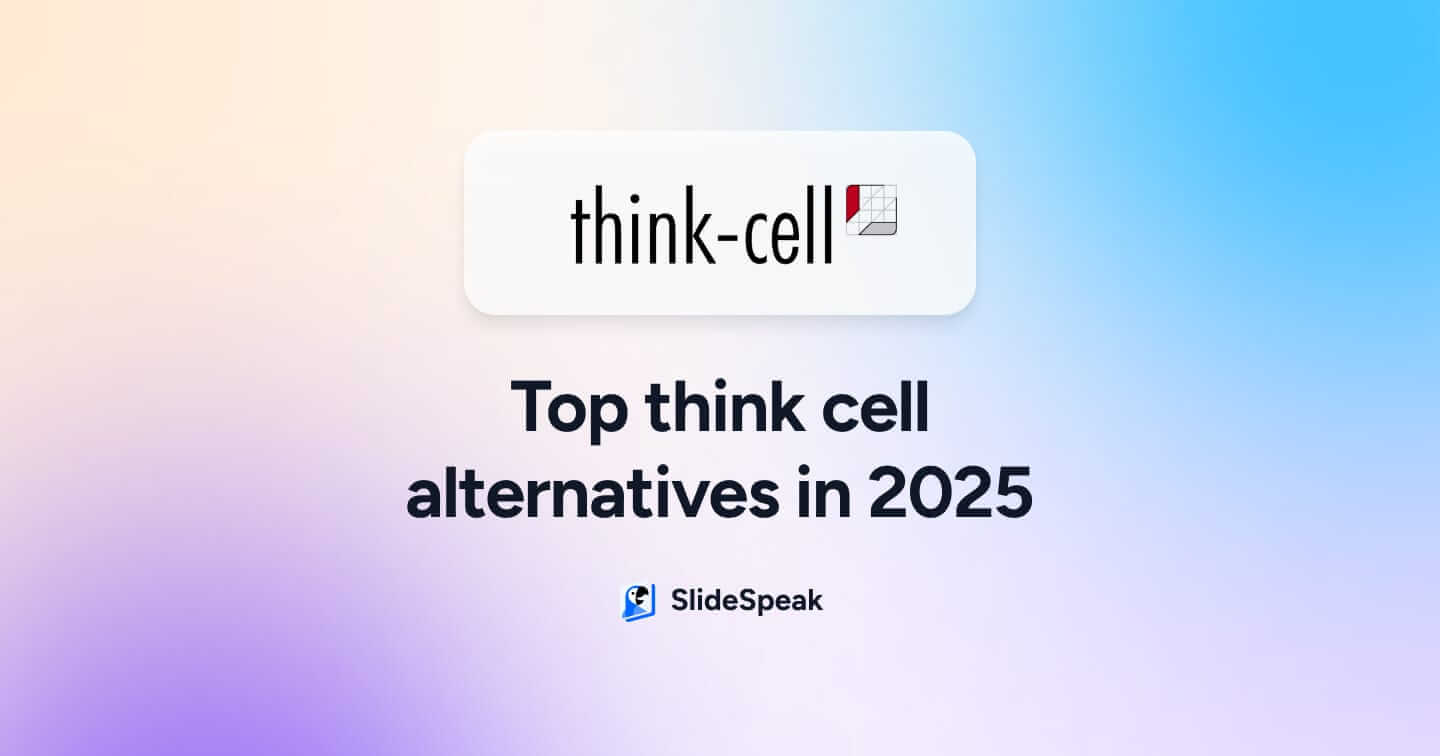 Beyond Charts: Top Think-cell Alternatives with AI