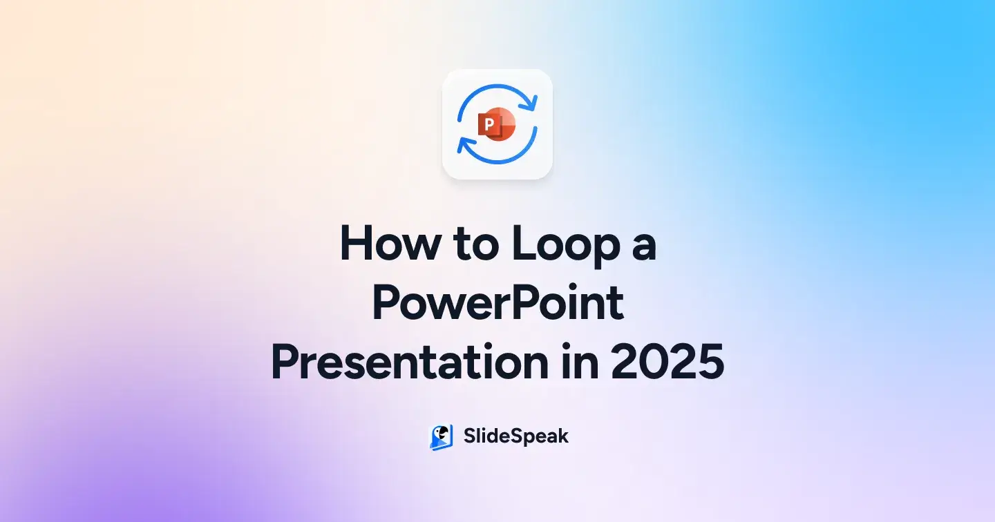 How to Loop a PowerPoint Presentation in 2025?
