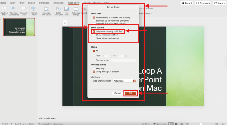 Step-by-Step Guide on How to Loop a PowerPoint Presentation