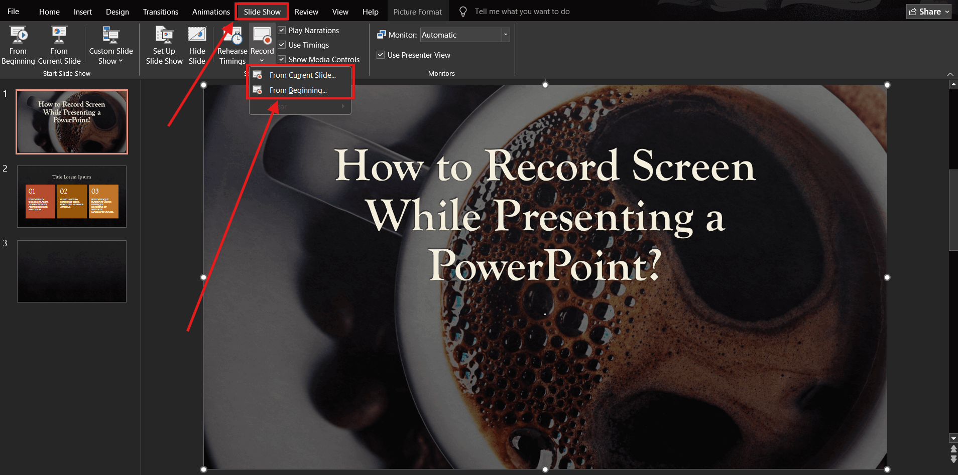 How to Use PowerPoint Screen Recording in 2025?