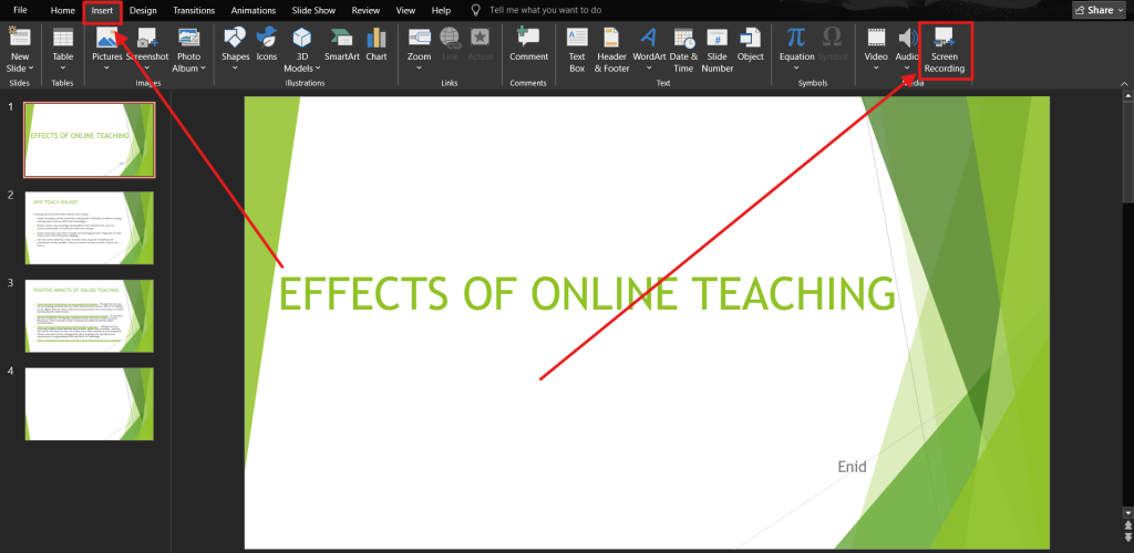 Powerpoint Recording Box How to Use PowerPoint Screen Recording in 2025?