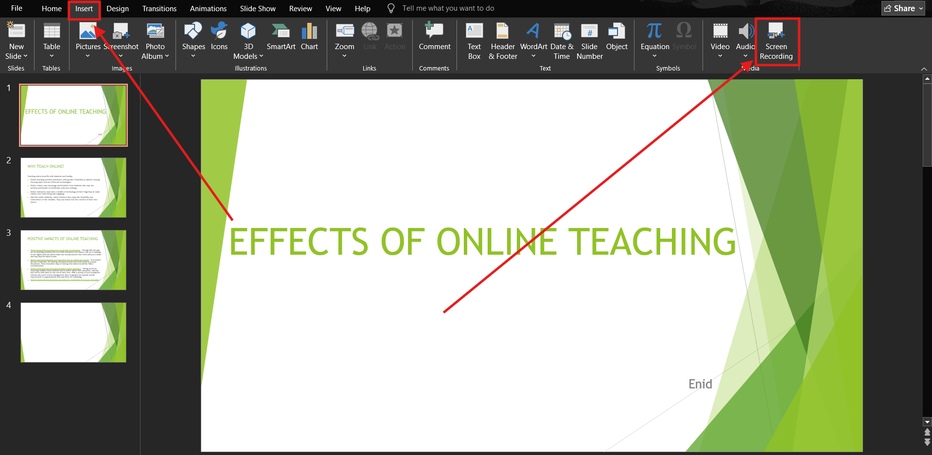 Powerpoint Include Live Screen Capture How to Use PowerPoint Screen Recording in 2025?