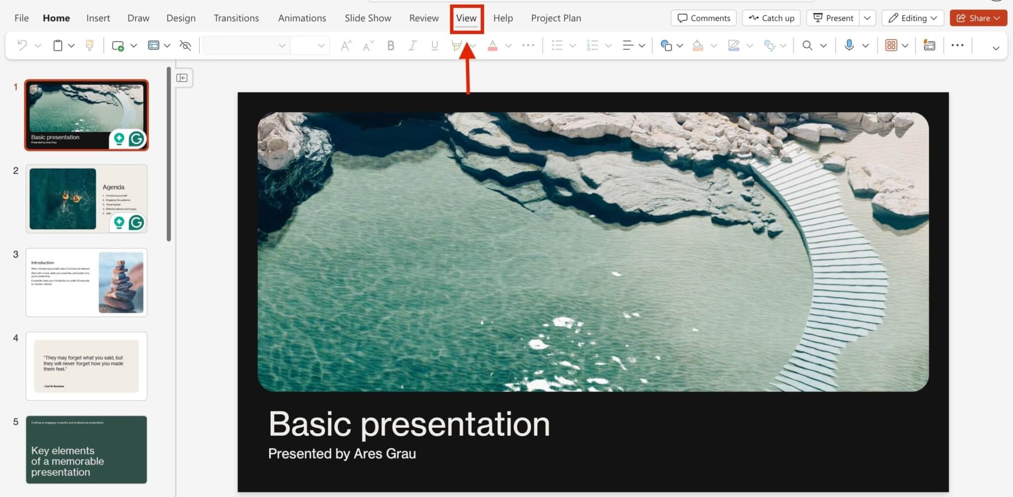 How to View Notes in PowerPoint While Presenting With One Monitor?