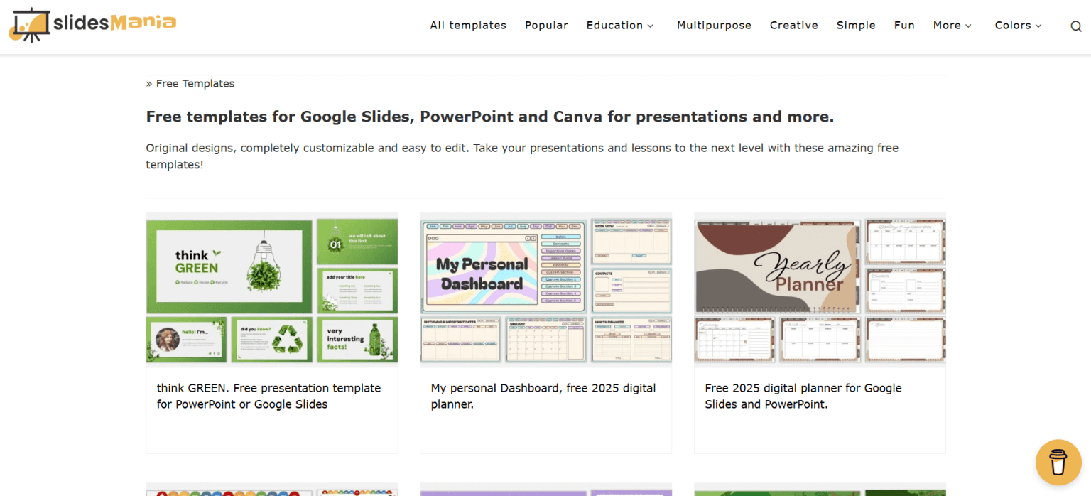 10 Best Websites for Free Google Slides Templates in 2025