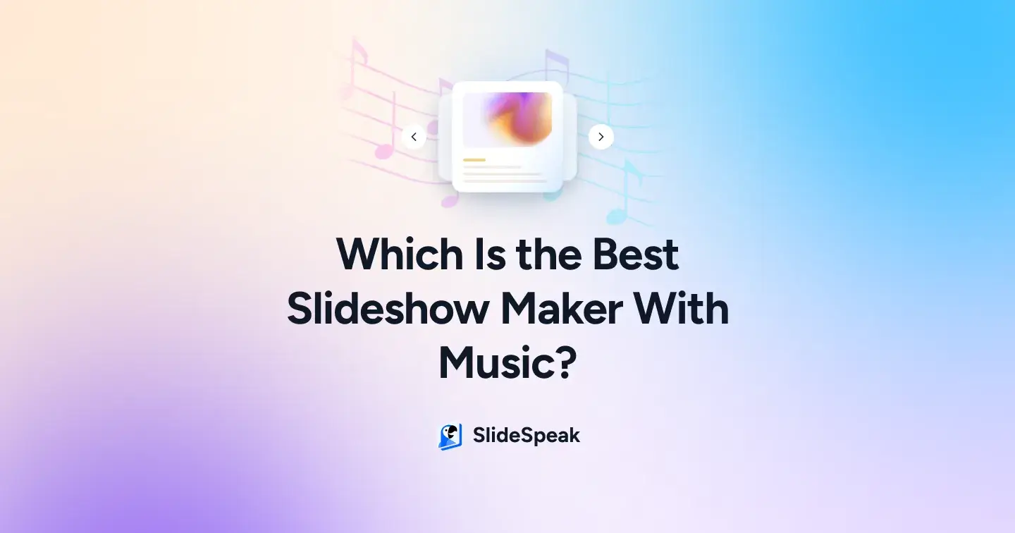 Which Is the Best Slideshow Maker With Music?