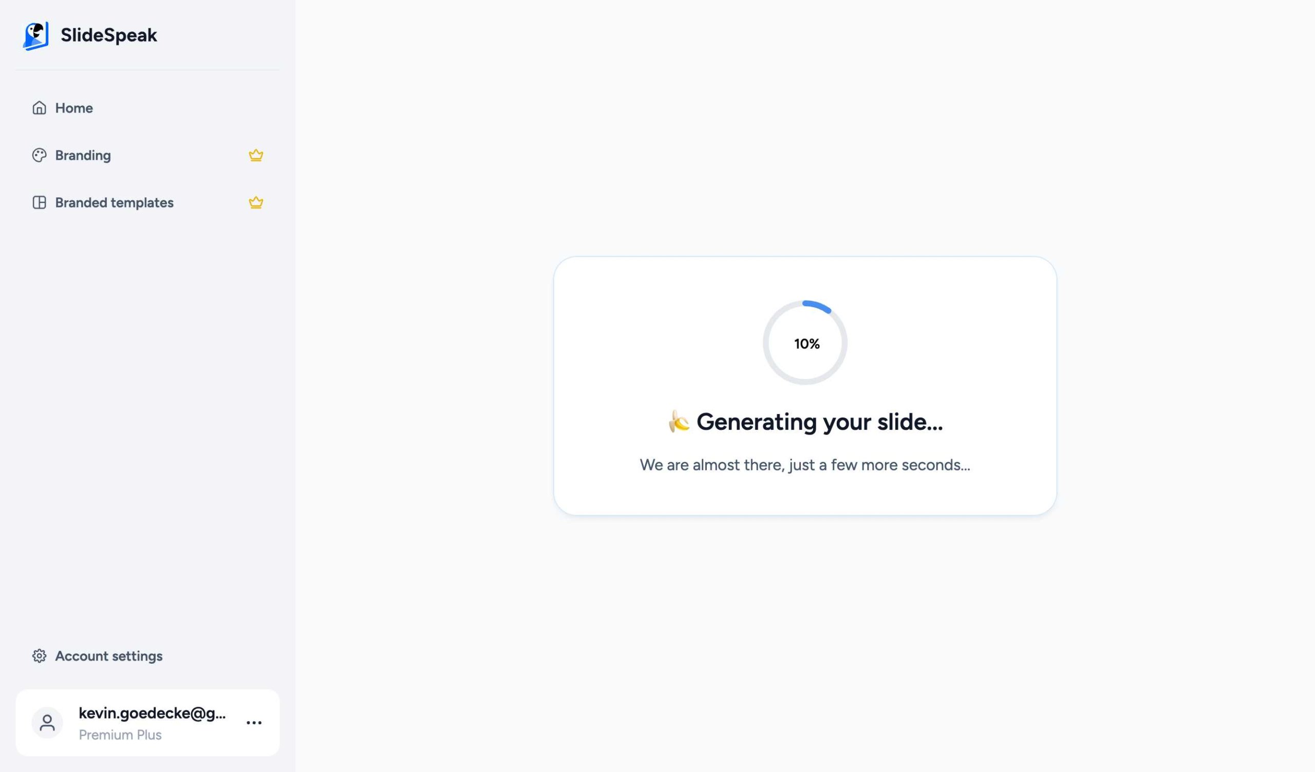 Nano Banana generating the infographic