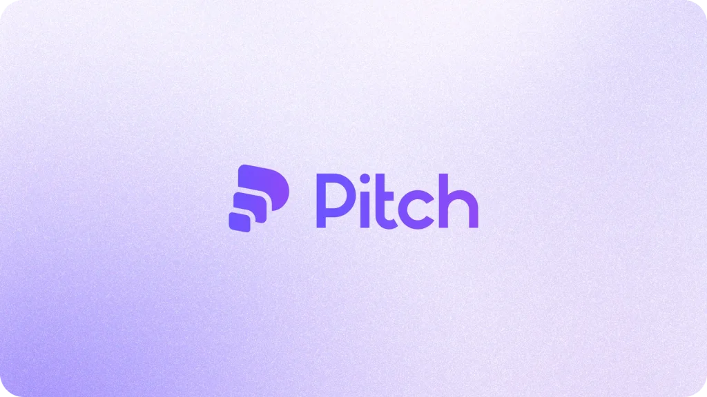 Pitch collaborative presentation software with Pitch Agent AI