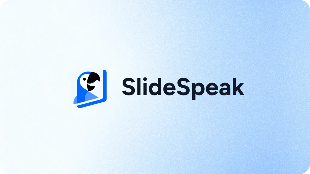 SlideSpeak AI presentation generator that exports native PowerPoint files