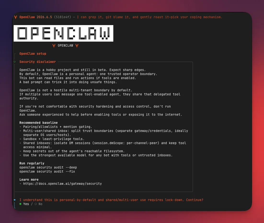 OpenClaw making a presentation from a chat message